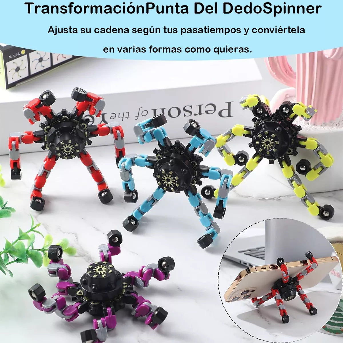 🎉 SpinFlexor: El juguete definitivo para todas las edades - ¡Paquete de 4 PCS!